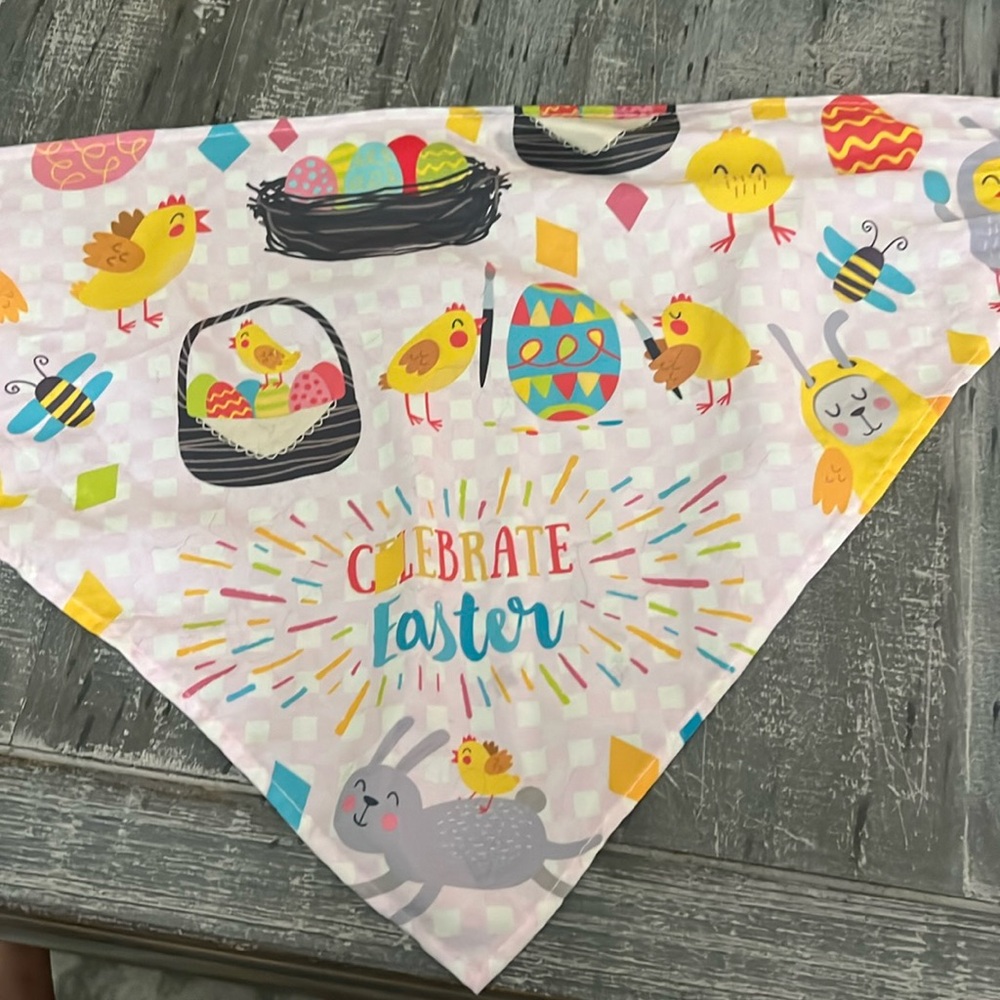 Dog Easter bandana
